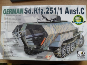 AFV CLUB 1/35 35078 Sd.Kfz 251/1 Ausf.C MITTLERER SCHUTZEN-PANZERWAGEN